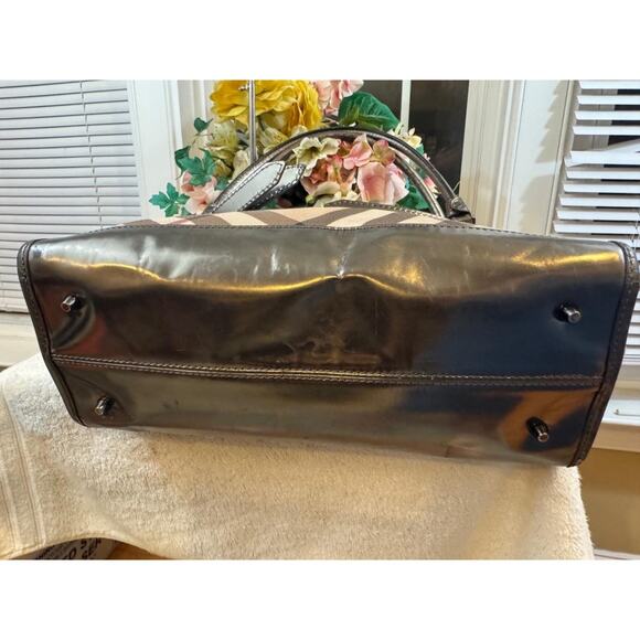 BURBERRY NOVA CHECK Tote Bag (PU110 - Picture 5 of 15